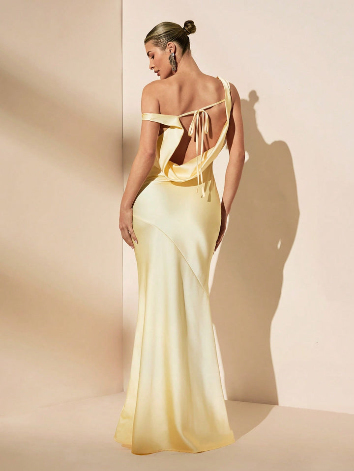 Rochie maxi SHEIN, galben