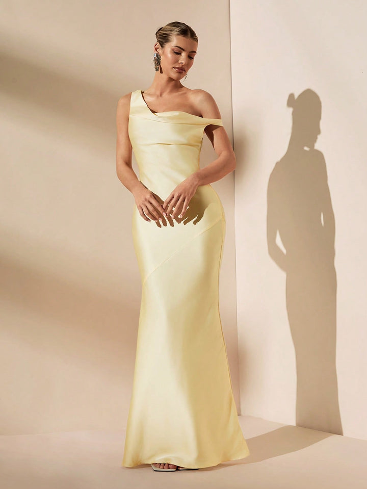 Rochie maxi SHEIN, galben