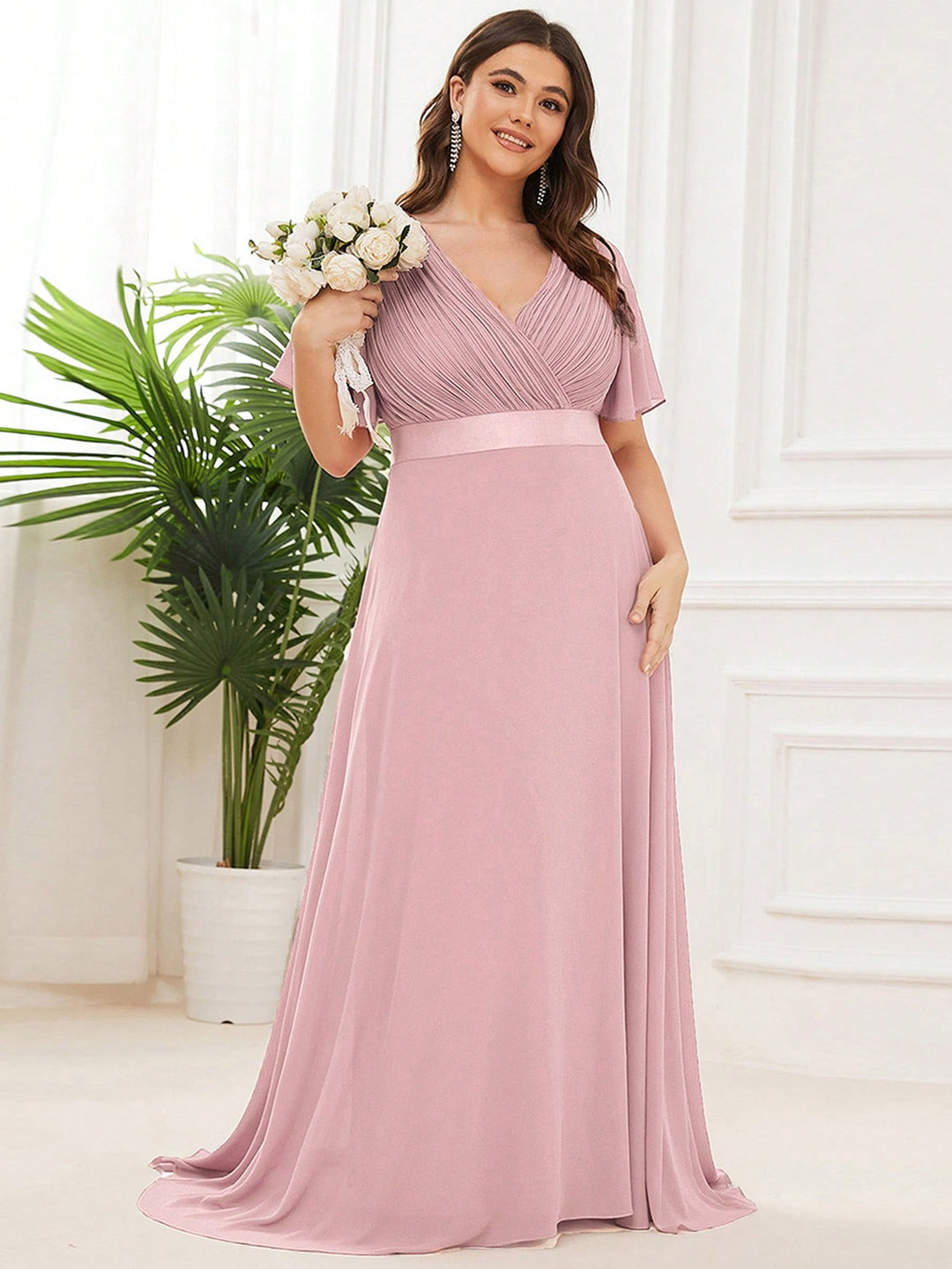Rochie maxi  SHEIN, roz