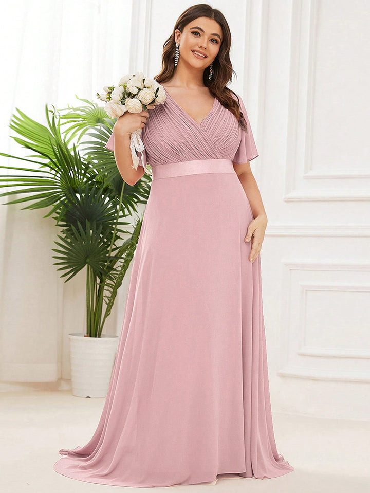 Rochie maxi  SHEIN, roz