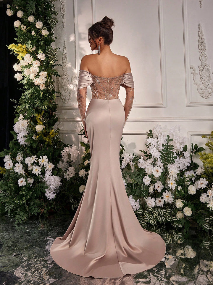 Rochie SHEIN, kaki