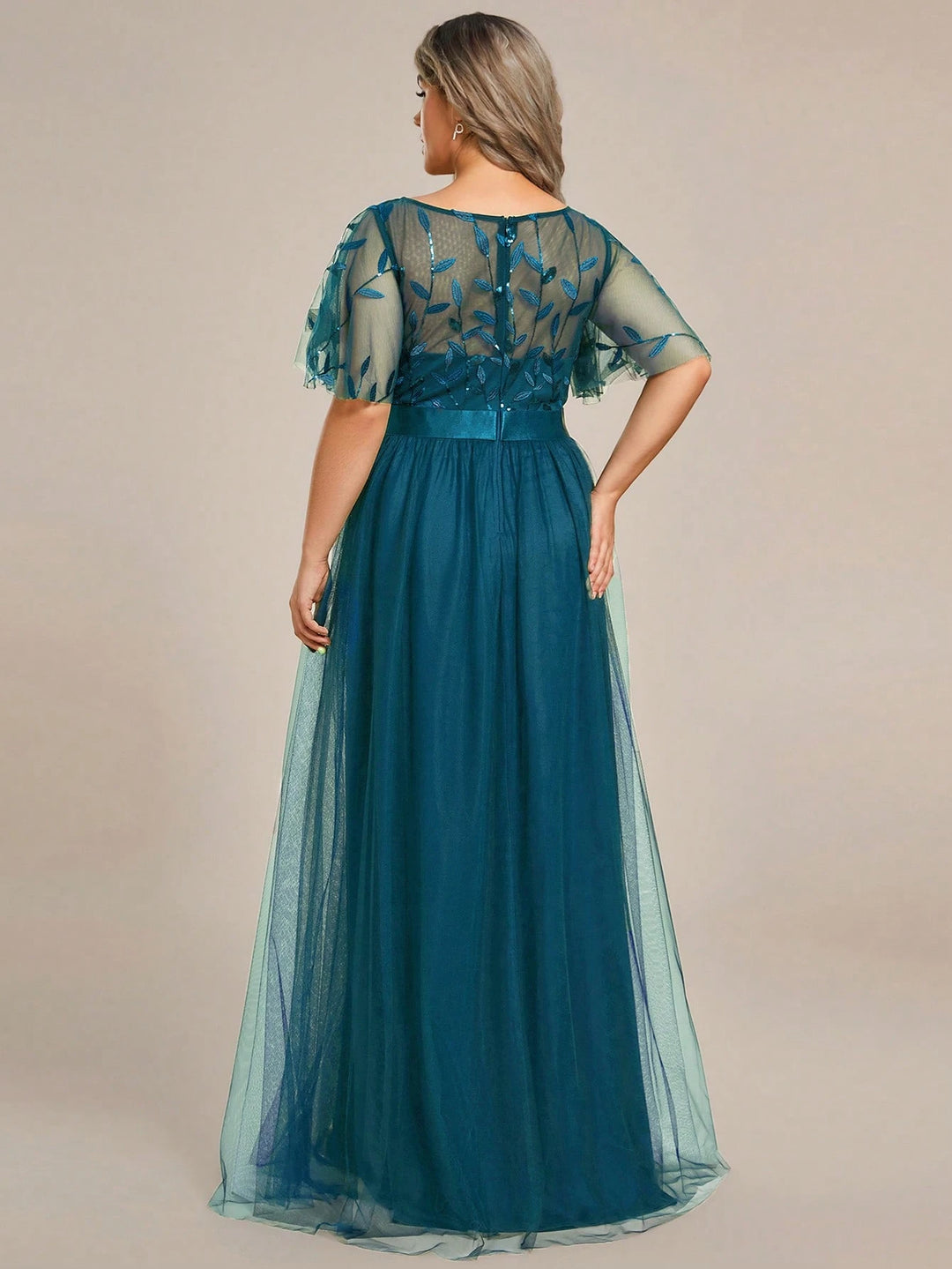 SHEIN maxi ruha, kék