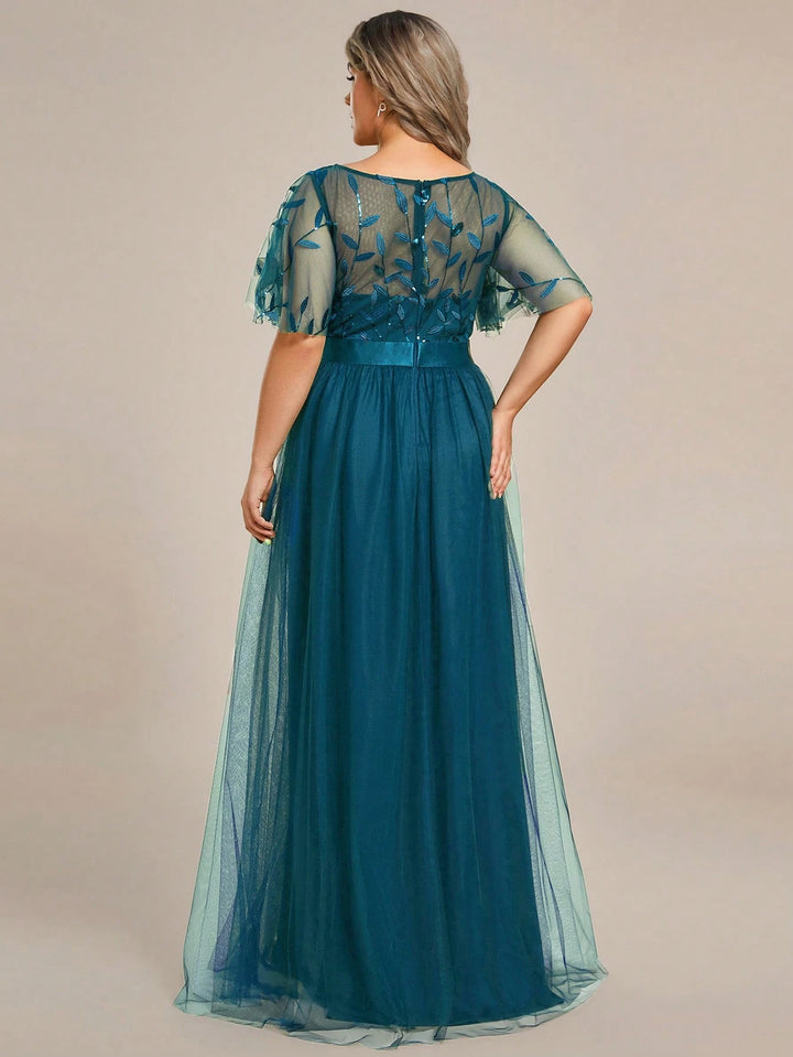 SHEIN maxi ruha, kék