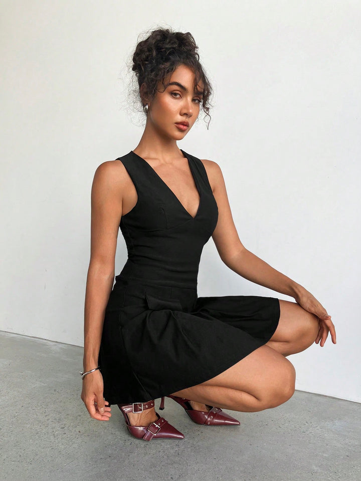 Rochie mini SHEIN, negru