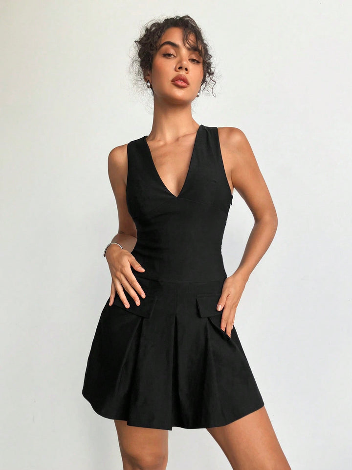 Rochie mini SHEIN, negru