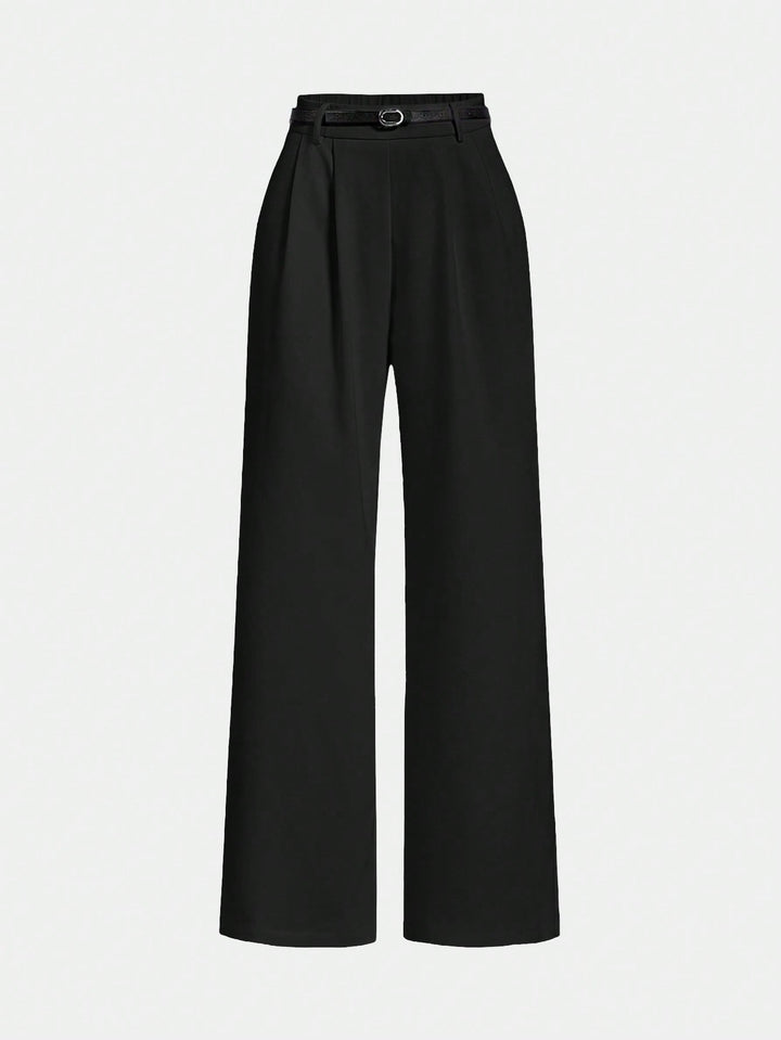 Pantalon SHEIN, negru
