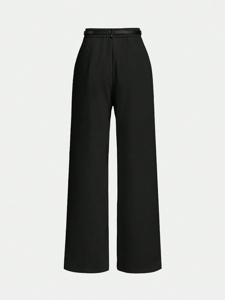 Pantalon SHEIN, negru