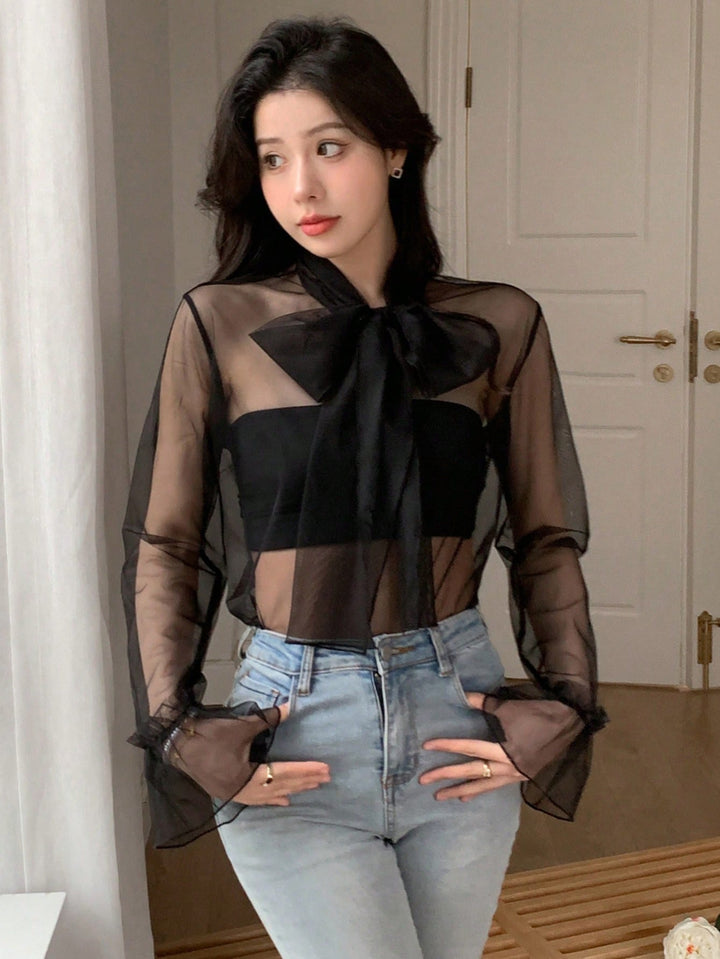 Bluza SHEIN, negru