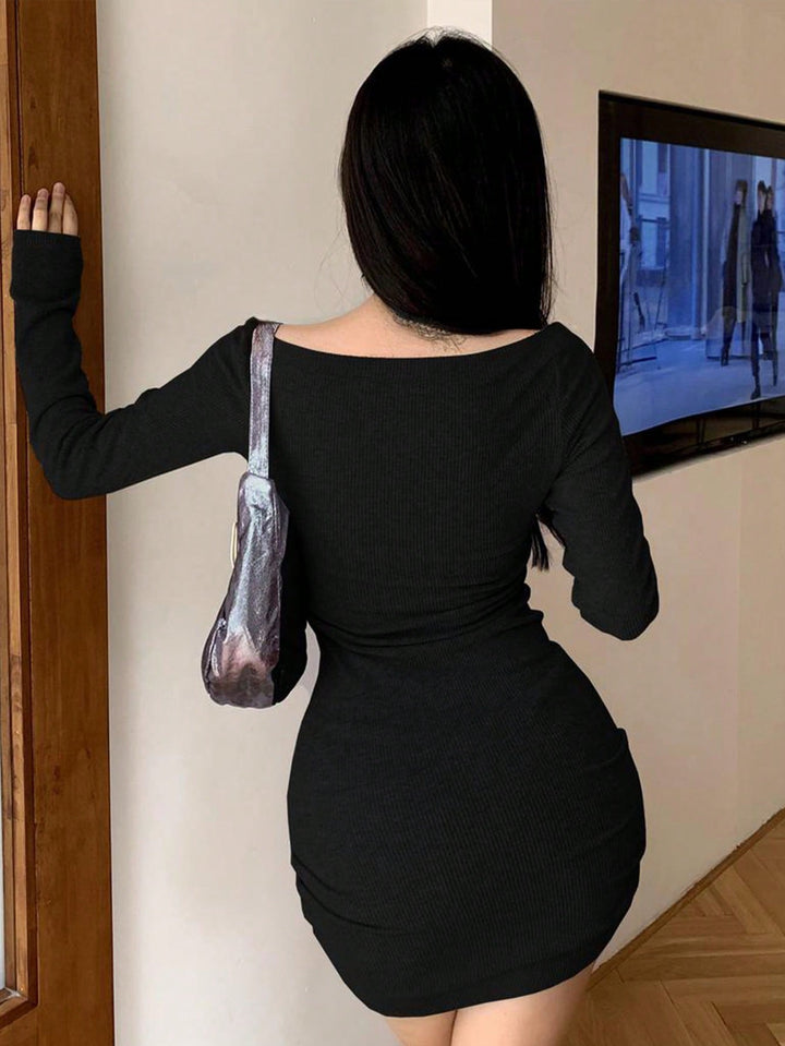 Rochie scurtă SHEIN, negru