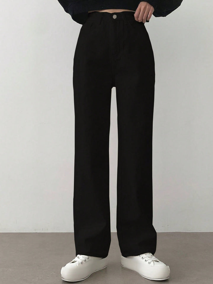 Pantaloni SHEIN, negru
