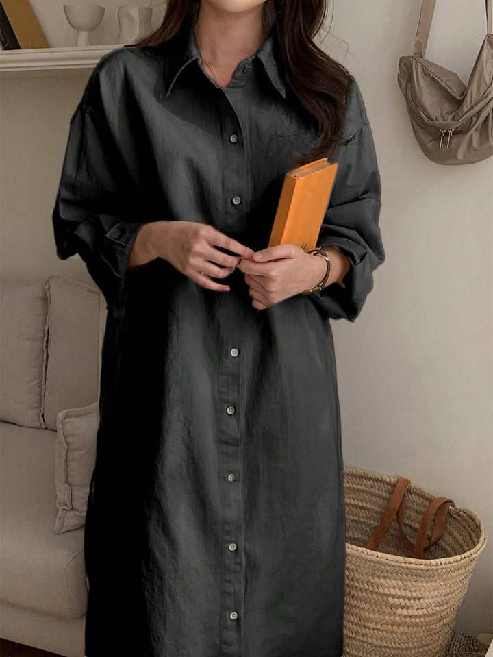 SHEIN maxi ruha, fekete
