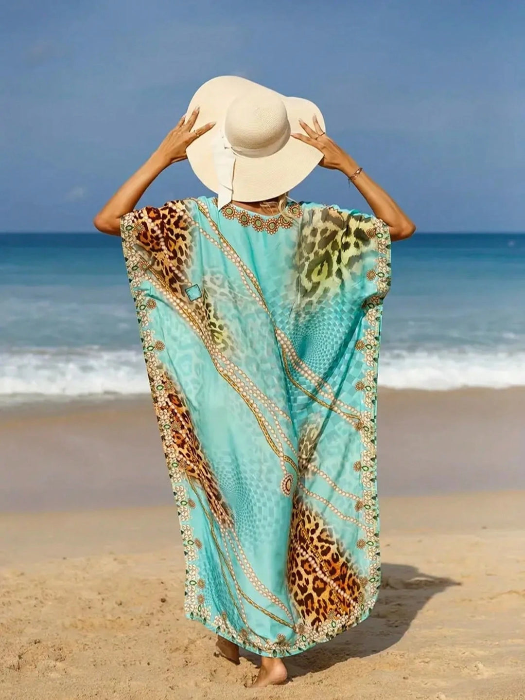 Rochie maxi SHEIN, mix culori