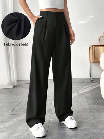 Pantaloni SHEIN, negru