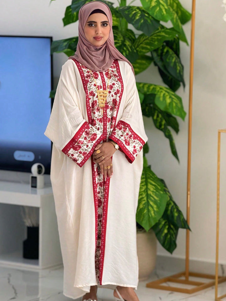 Set caftan și jalabiya SHEIN, mix culori