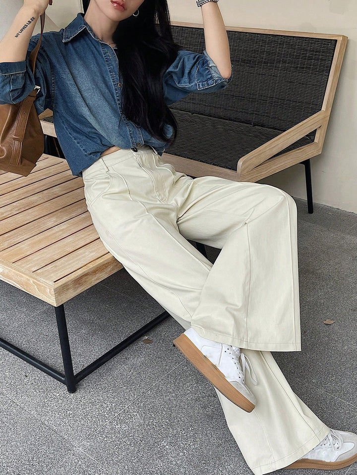 Pantaloni SHEIN, bej