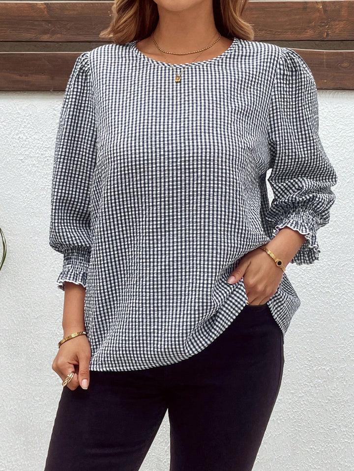 SHEIN blúz, kék