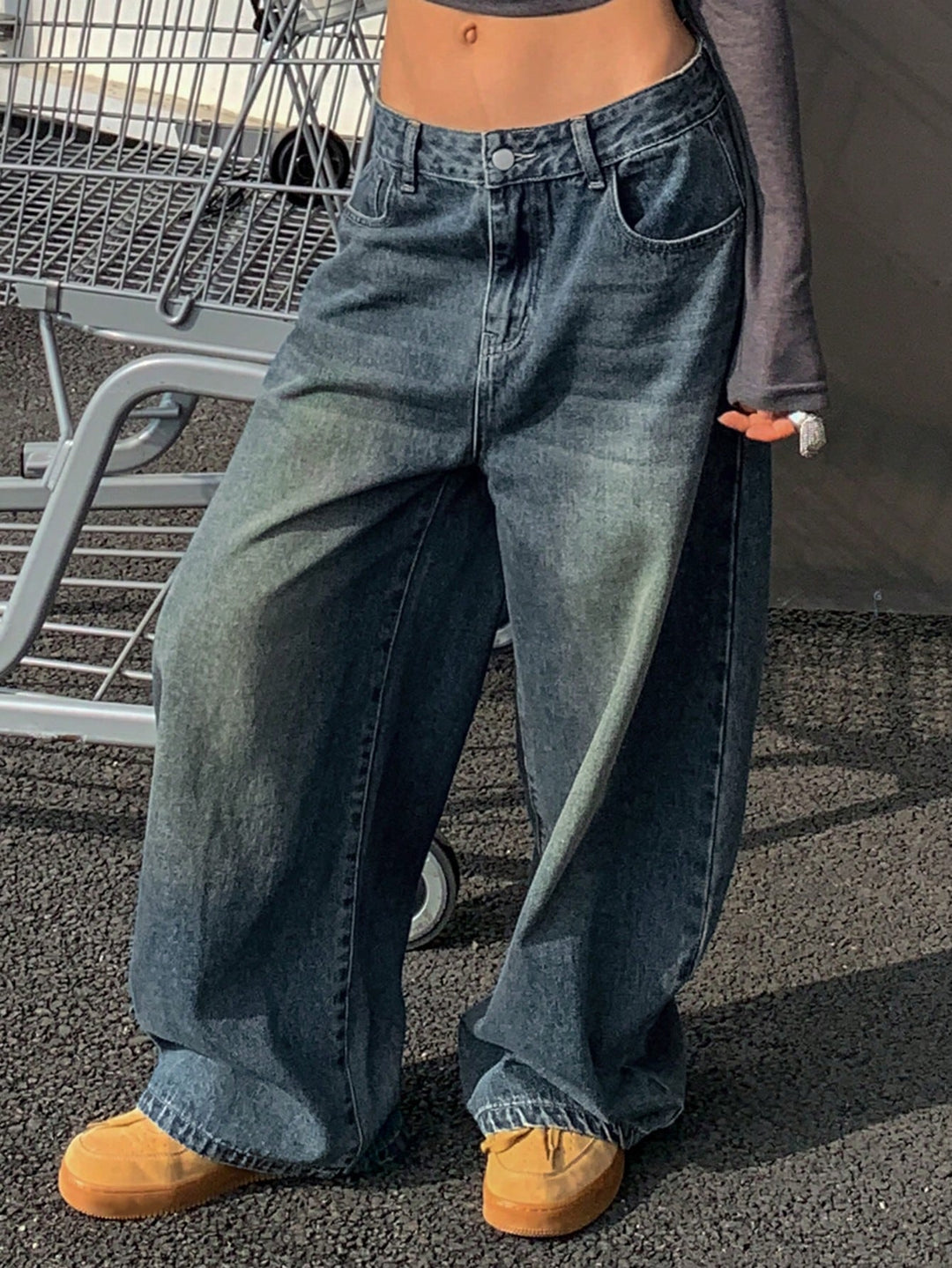 SHEIN farmernadrág, kék