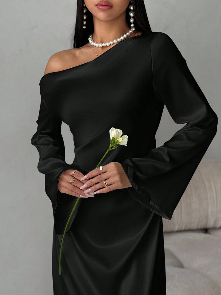 Rochie maxi SHEIN, negru