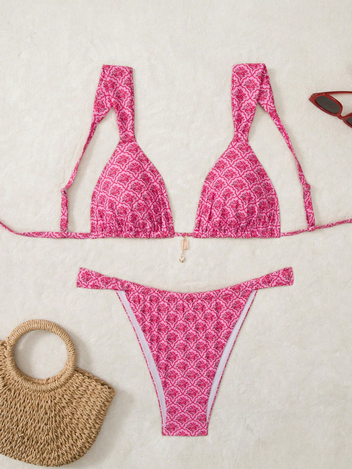 Set bikini de baie SHEIN, mix culori