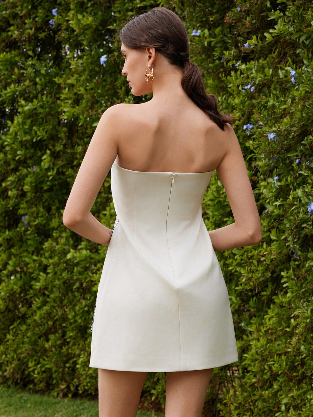 Rochie mini SHEIN, portocaliu