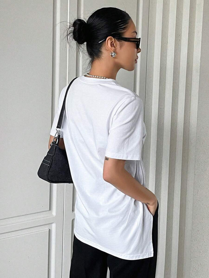 Tricou SHEIN, alb