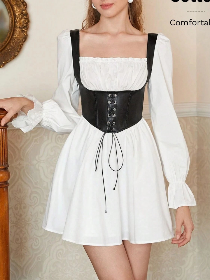 SHEIN mini ruha, fehér