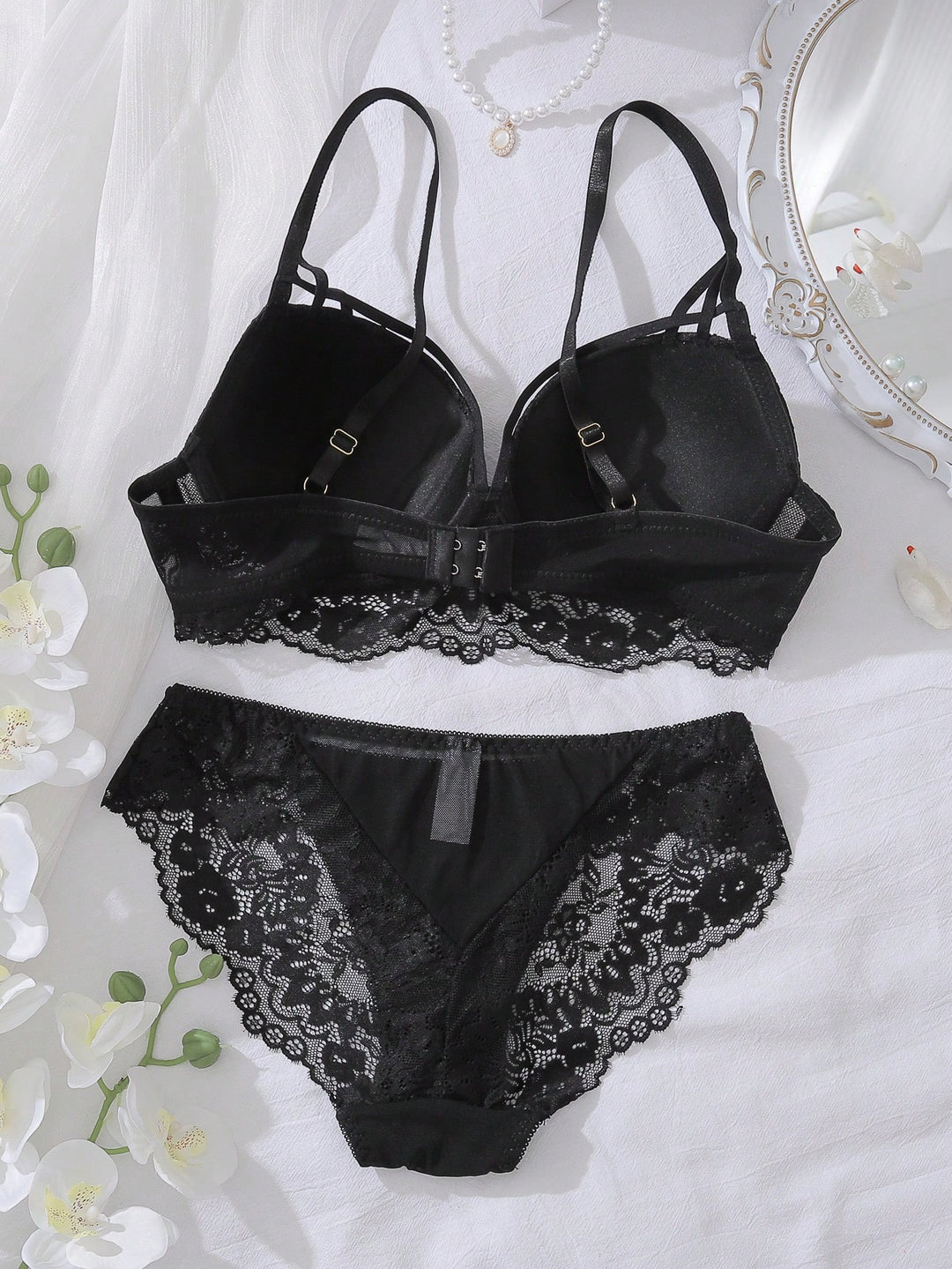 Set lenjerie SHEIN, negru