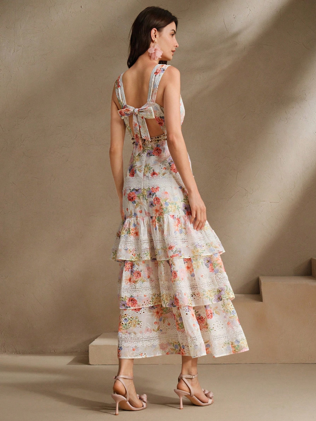 Rochie maxi SHEIN, roz