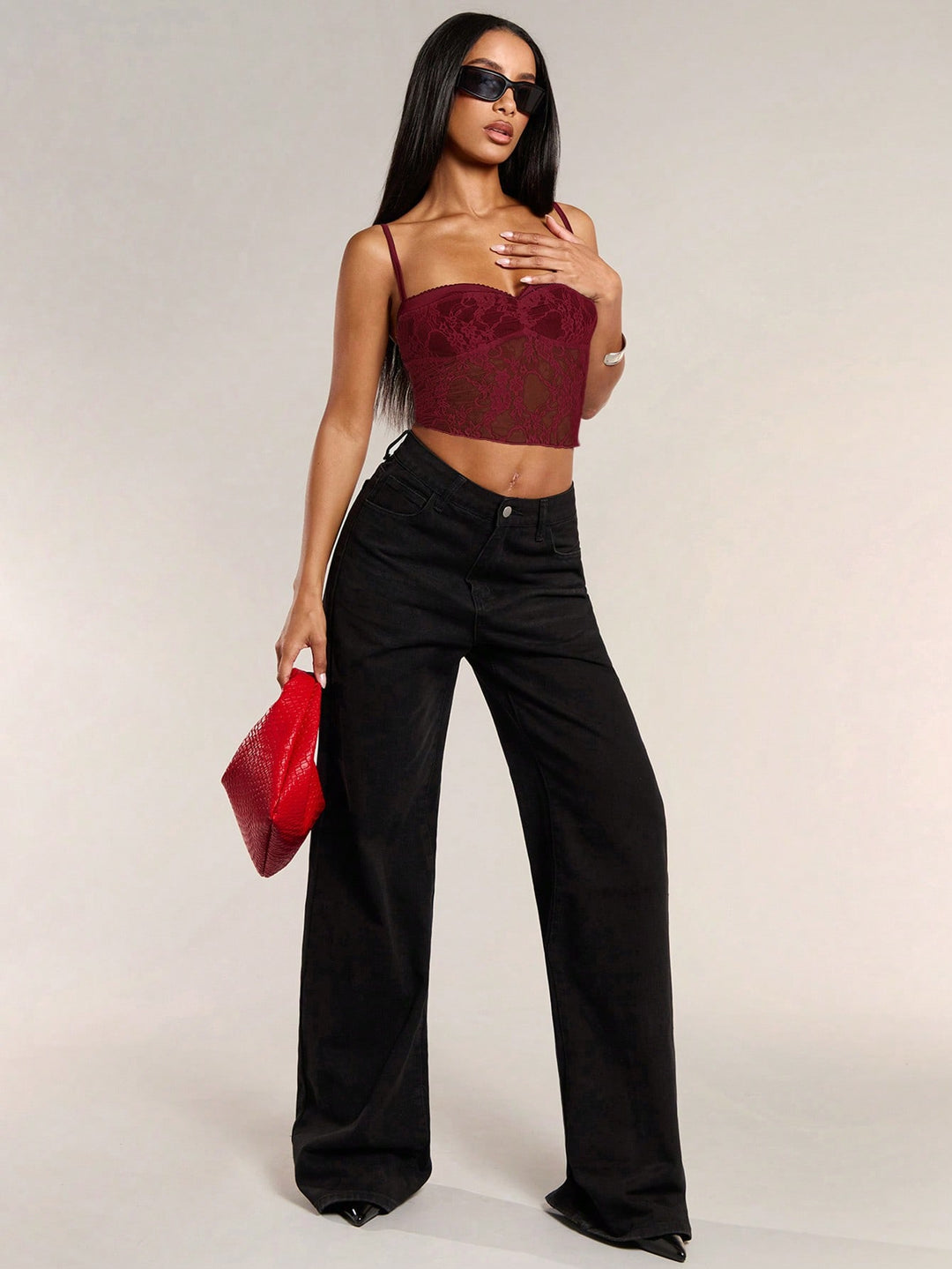 SHEIN top, meggypiros