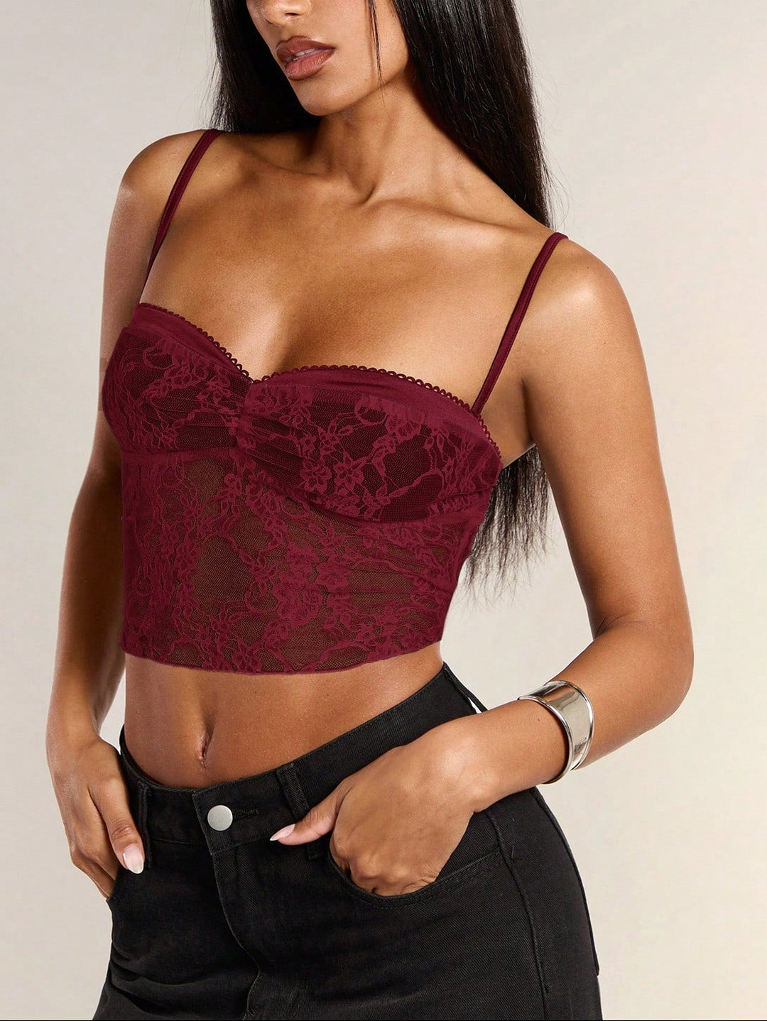 SHEIN top, meggypiros