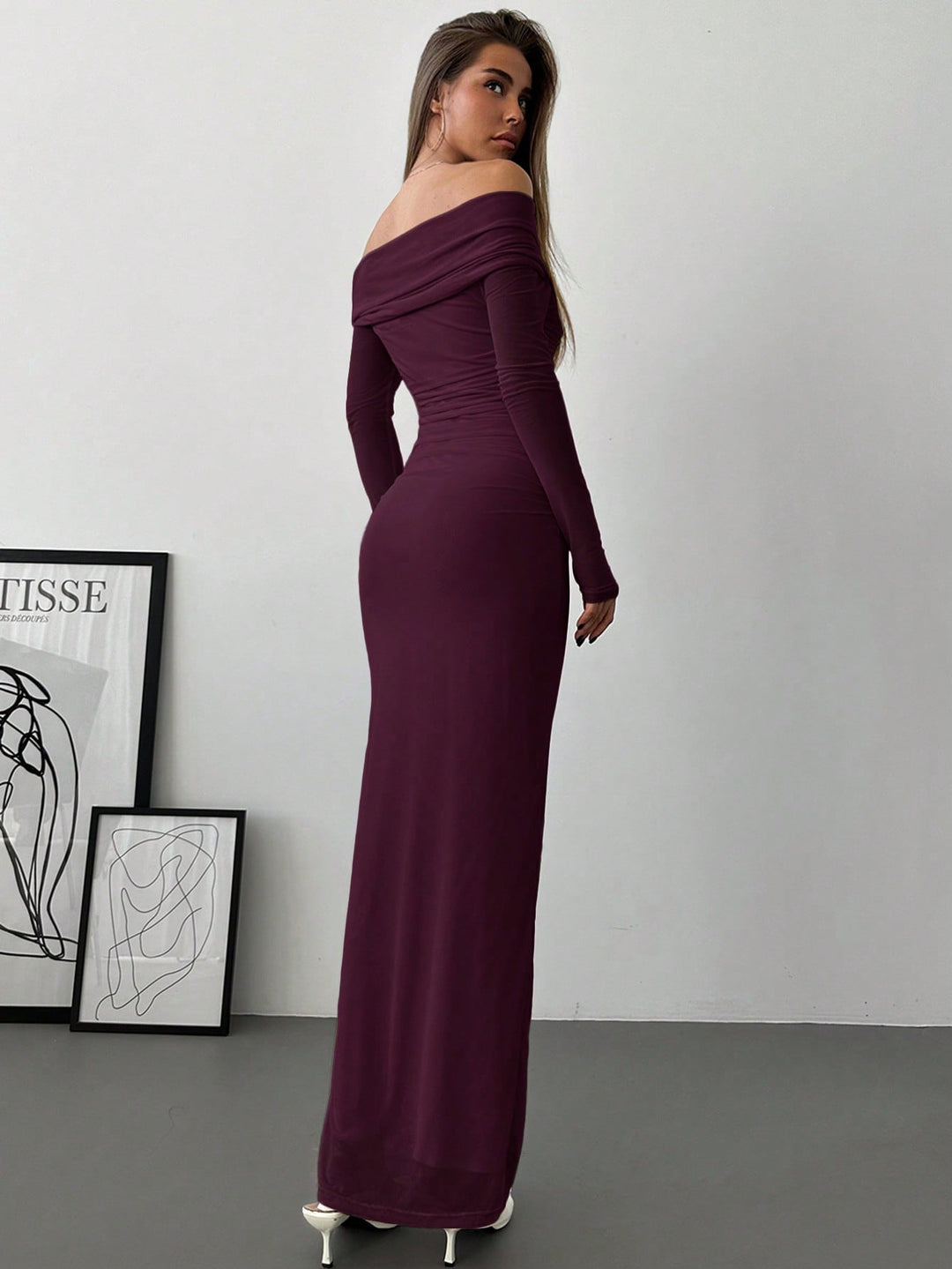 Rochie maxi SHEIN, mov