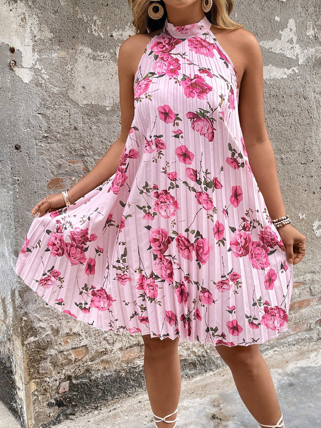 Rochie mini SHEIN, roz