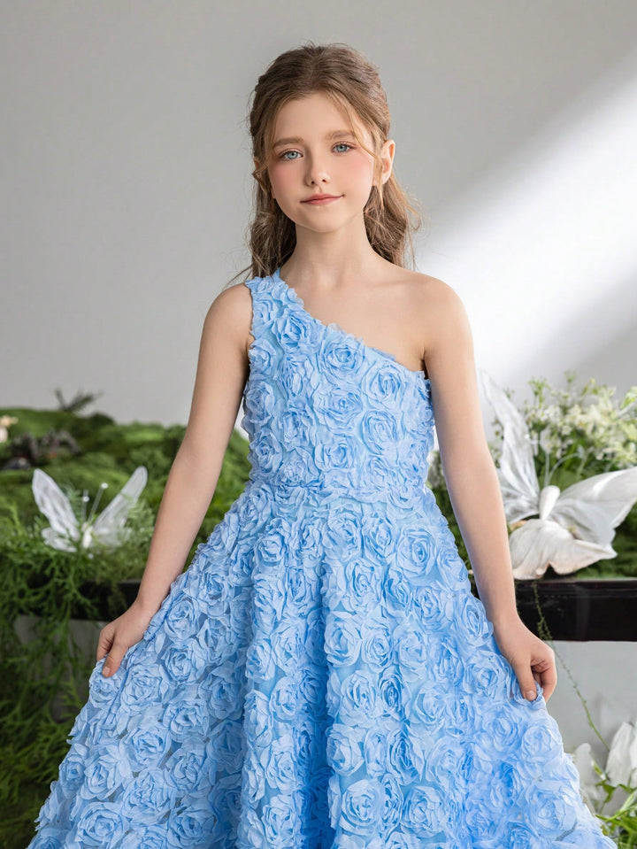 SHEIN party dress, blue