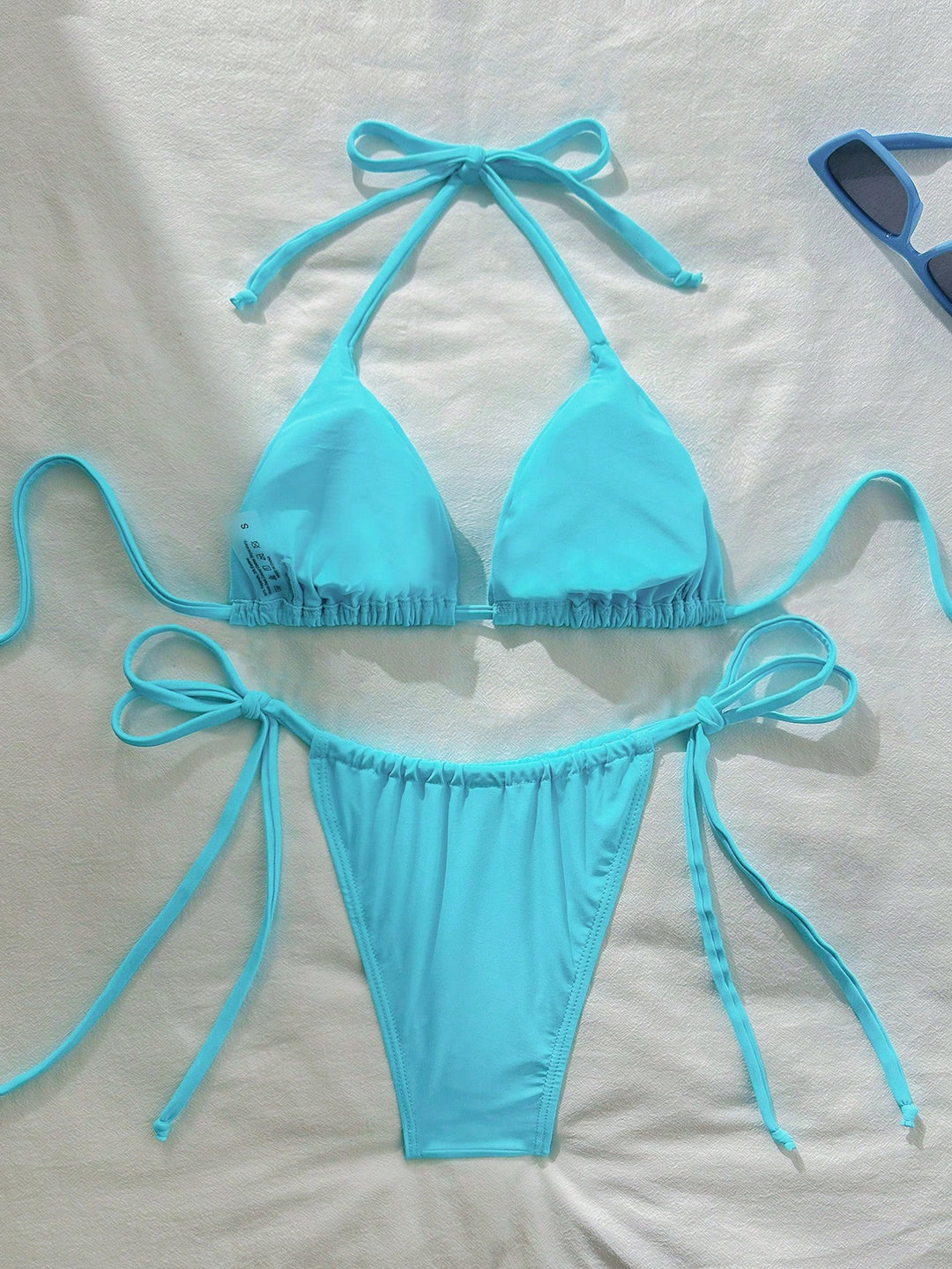 Costum de baie SHEIN, albastru