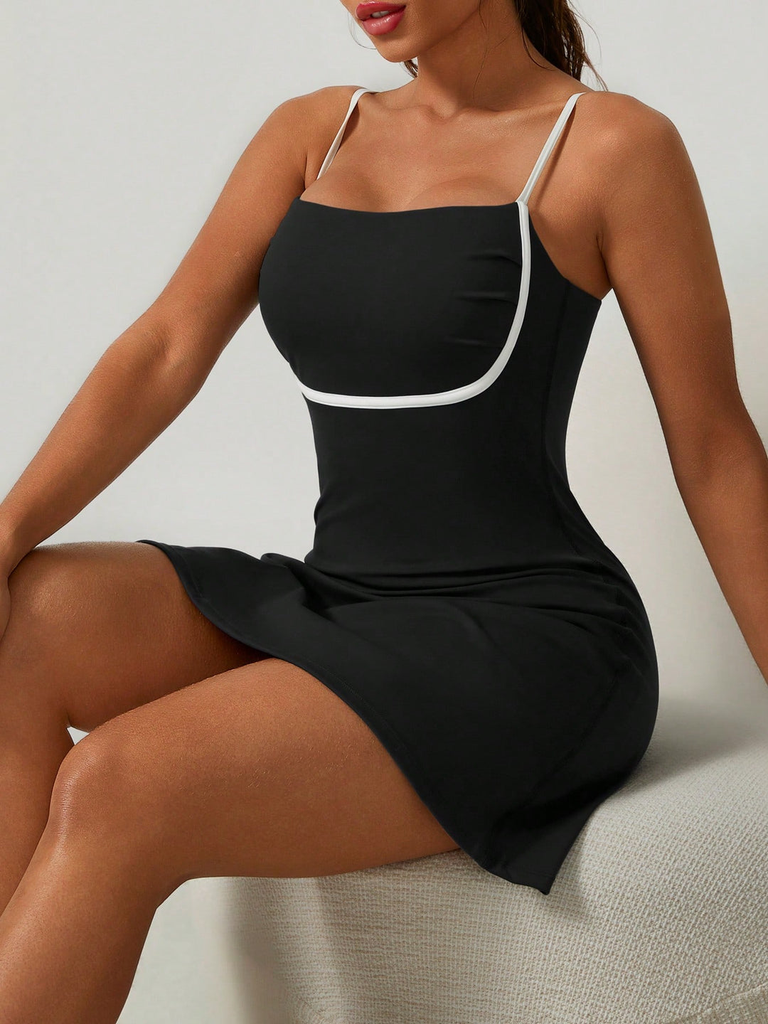Rochie mini SHEIN, negru