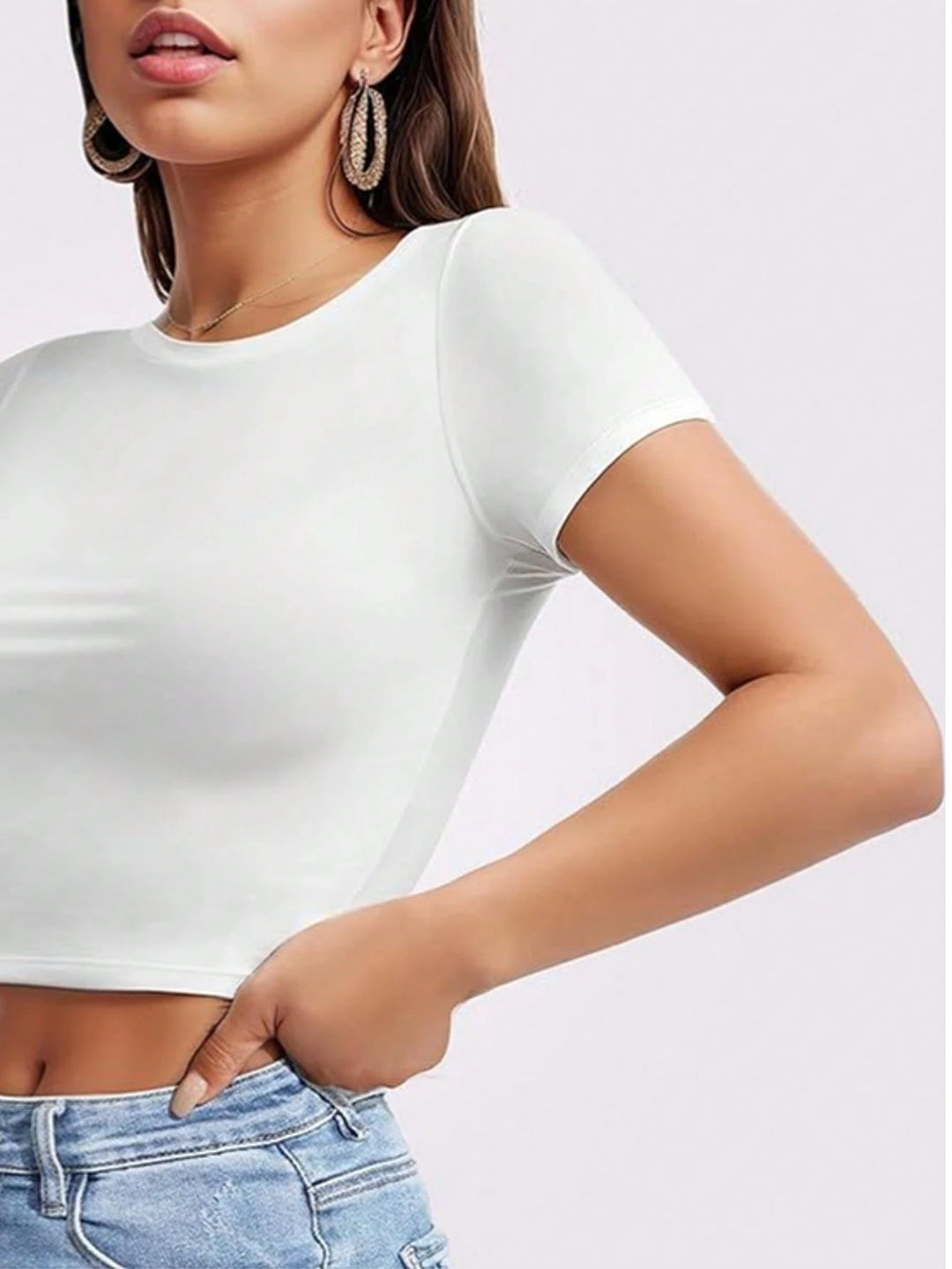 Tricou SHEIN, alb