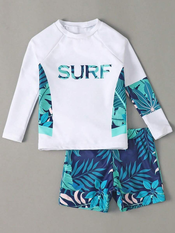Costum de baie SHEIN, mix culori
