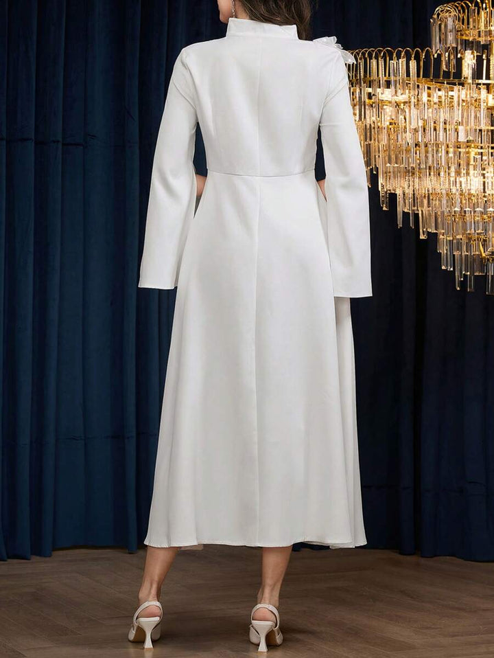 Rochie de ocazie SHEIN, alb