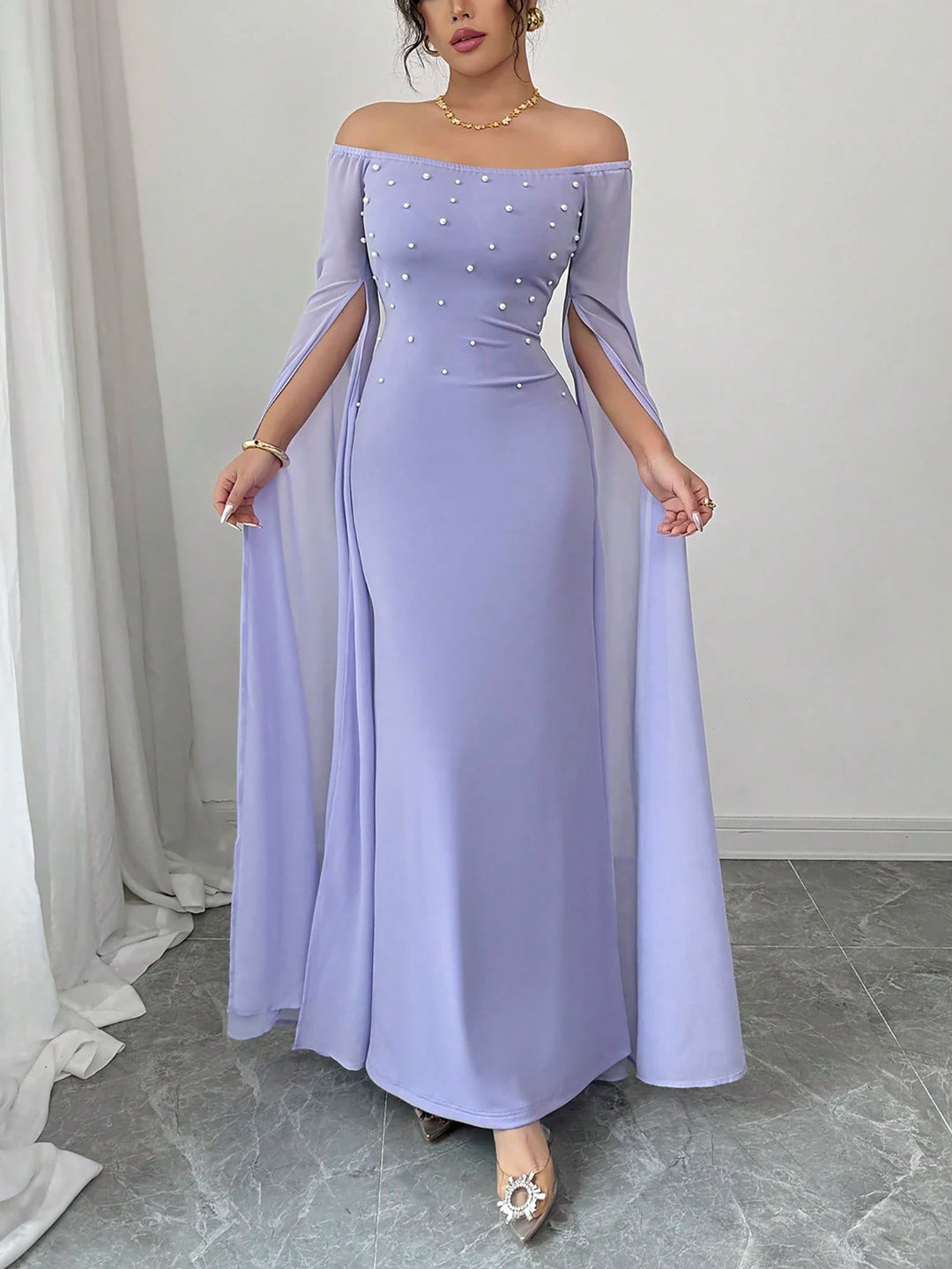 Rochie maxi SHEIN, mov