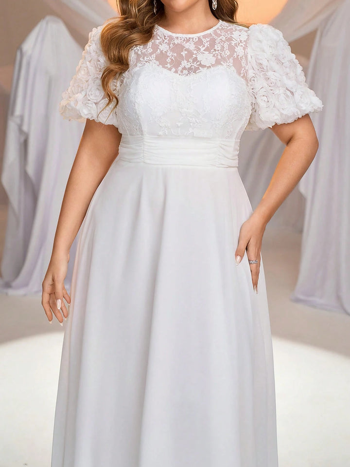 SHEIN maxi ruha, fehér