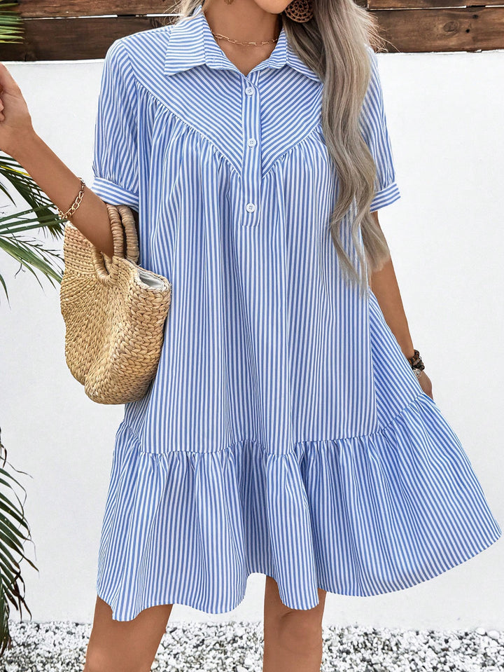 Rochie scurtă SHEIN, albastru