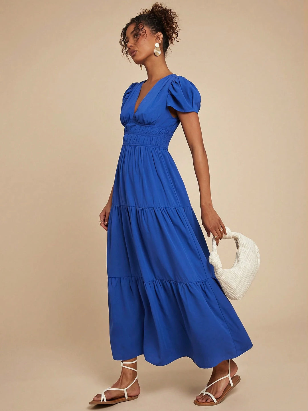 Rochie maxi SHEIN, albastru