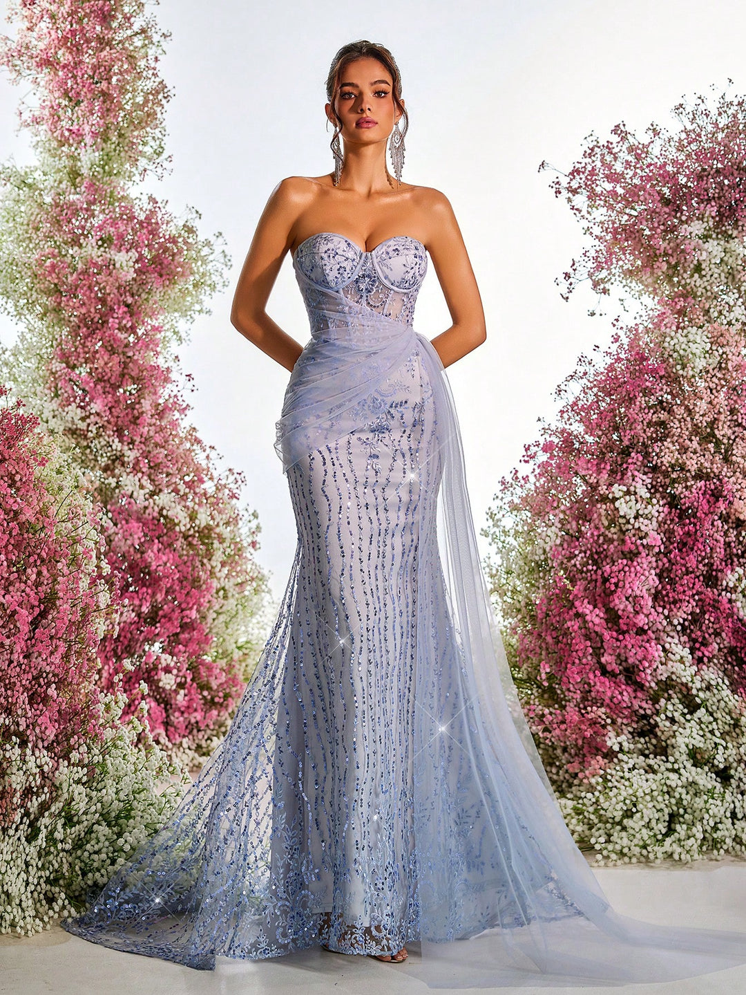 Rochie SHEIN, gri