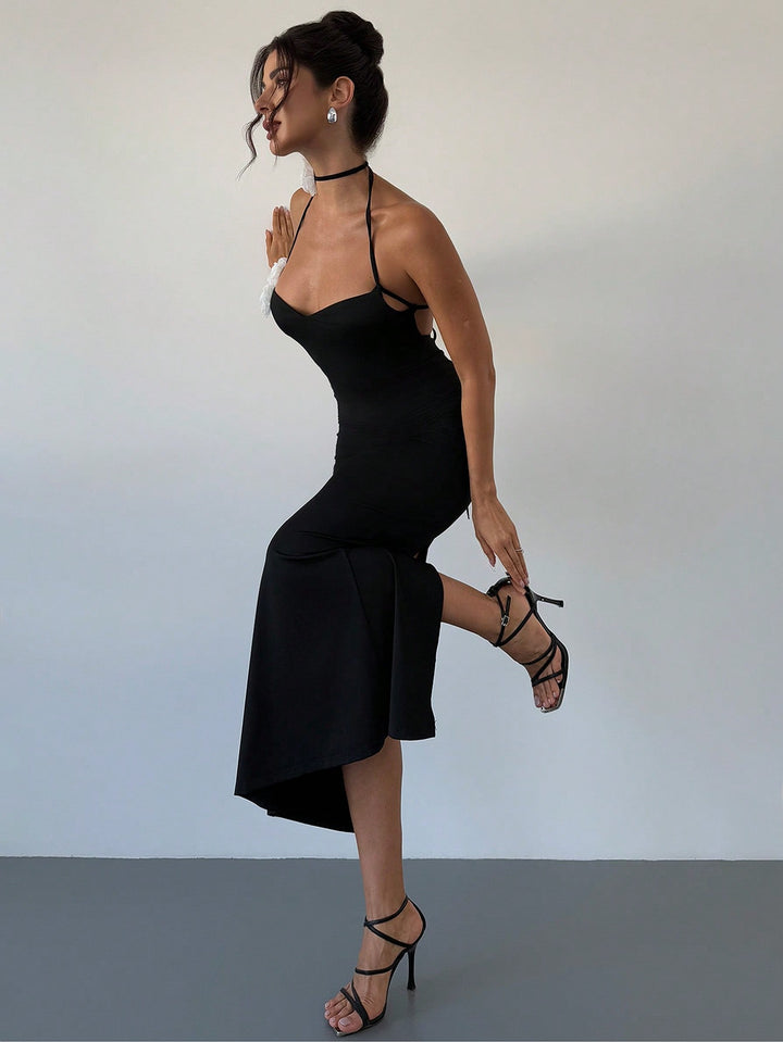 Rochie maxi SHEIN, negru