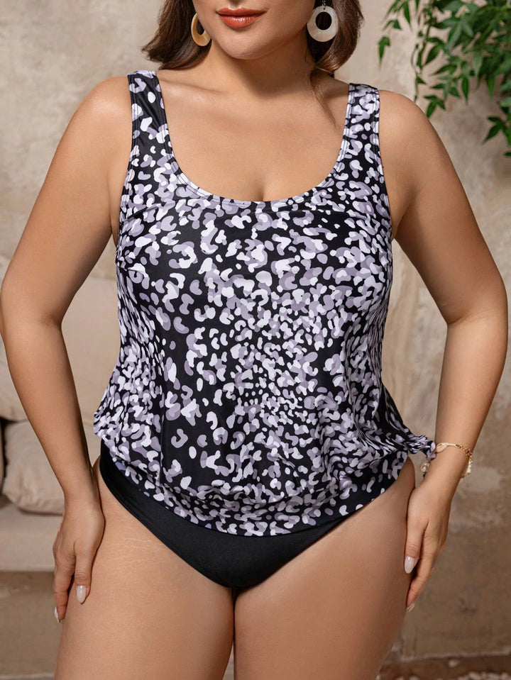 Costum de baie SHEIN, mix culori