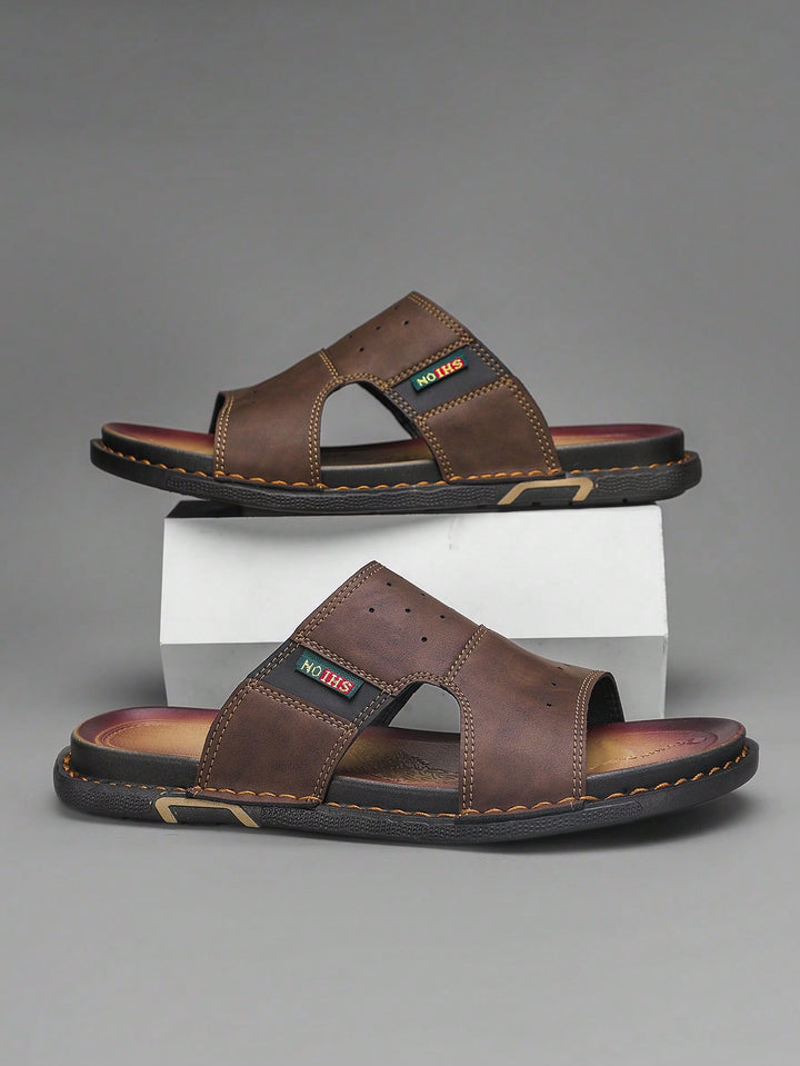SHEIN Brown Flip Flops