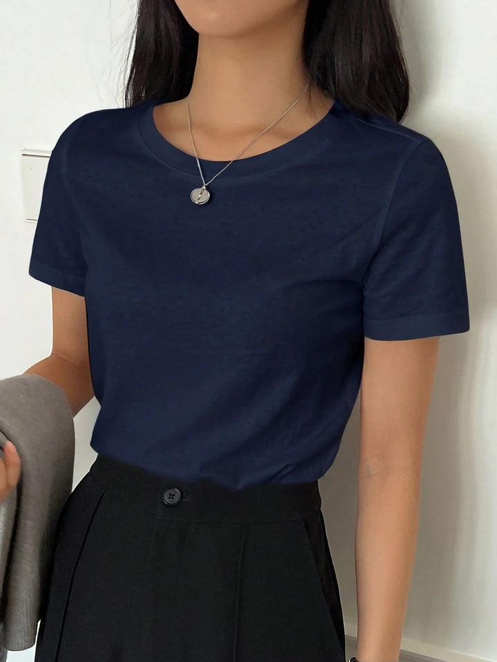 Tricou SHEIN, bleumarin