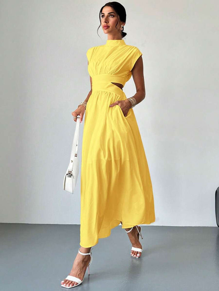 Rochie maxi SHEIN, galben