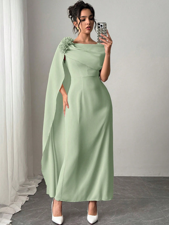 Rochie maxi SHEIN, verde