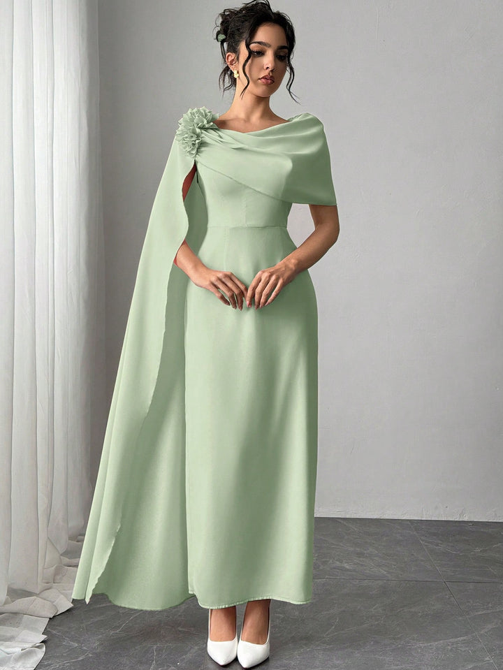Rochie maxi SHEIN, verde